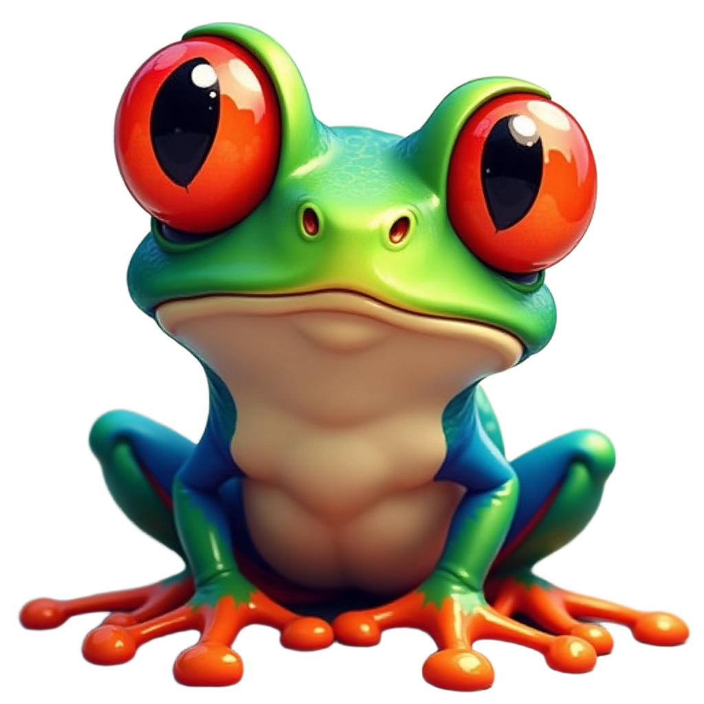 Colorful Tree Frog